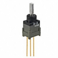 NKK Switches - B18HP - SWITCH TOGGLE SPDT 0.4VA 28V