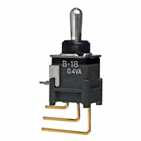 NKK Switches - B18JV - SWITCH TOGGLE SPDT 0.4VA 28V