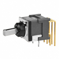 NKK Switches - B22HH - SWITCH TOGGLE DPDT 0.4VA 28V