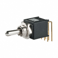 NKK Switches - B23A1H - SWITCH TOGGLE DPDT 0.4VA 28V