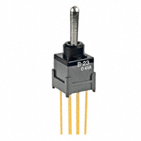 NKK Switches - B23AW - SWITCH TOGGLE DPDT 0.4VA 28V