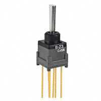 NKK Switches - B23EP - SWITCH TOGGLE DPDT 0.4VA 28V