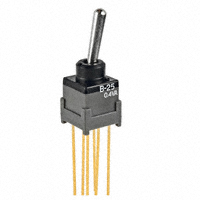 NKK Switches - B25AP - SWITCH TOGGLE DPDT 0.4VA 28V