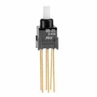 NKK Switches - BB25AW - SWITCH PUSH DPDT 0.4VA 28V