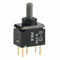 NKK Switches - G13AP - SWITCH TOGGLE SPDT 0.4VA 28V