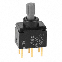 NKK Switches - G28KP - SWITCH ROCKER DPDT 0.4VA 28V