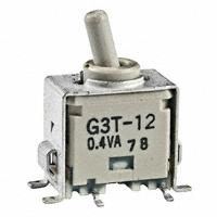 NKK Switches - G3T12AB - SWITCH TOGGLE SPDT 0.4VA 28V