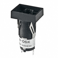 NKK Switches - KB06KW01 - SWITCH IND RECT SNAP-IN SLD