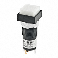 NKK Switches - KB15SKG01-BB - SWITCH PUSH SPDT 0.4VA 28V