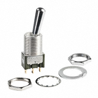 NKK Switches - M2012B2B1G01/U - SWITCH TOGGLE SPDT 0.4VA 28V