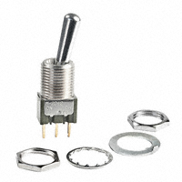 NKK Switches - M2012B2B1G03 - SWITCH TOGGLE SPDT 0.4VA 28V