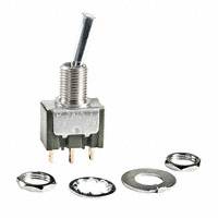 NKK Switches - M2012ES1G01 - SWITCH TOGGLE SPDT 0.4VA 28V