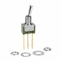 NKK Switches - M2012ES1G06 - SWITCH TOGGLE SPDT 0.4VA 28V