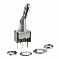 NKK Switches - M2012LL1G03 - SWITCH TOGGLE SPDT 0.4VA 28V