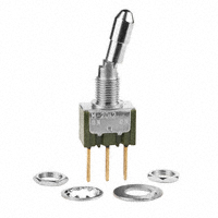 NKK Switches - M2012LL1G05 - SWITCH TOGGLE SPDT 0.4VA 28V