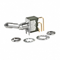 NKK Switches - M2012LL1G45 - SWITCH TOGGLE SPDT 0.4VA 28V