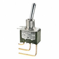 NKK Switches - M2012SA2G40 - SWITCH TOGGLE SPDT 0.4VA 28V