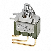 NKK Switches - M2013TXG45 - SWITCH ROCKER SPDT 0.4VA 28V