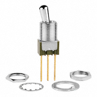 NKK Switches - M2015BB1G06 - SWITCH TOGGLE SPDT 0.4VA 28V