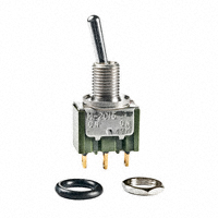 NKK Switches - M2015SD3G01 - SWITCH TOGGLE SPDT 0.4VA 28V