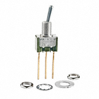 NKK Switches - M2015SS1G06 - SWITCH TOGGLE SPDT 0.4VA 28V
