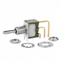 NKK Switches - M2018SS1G40 - SWITCH TOGGLE SPDT 0.4VA 28V