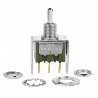 NKK Switches - M2019S2A1G13 - SWITCH TOGGLE SPDT 0.4VA 28V