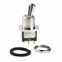 NKK Switches - M2022BB3G01 - SWITCH TOGGLE DPDT 0.4VA 28V