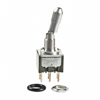 NKK Switches - M2022LL3G03 - SWITCH TOGGLE DPDT 0.4VA 28V