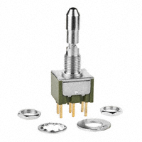 NKK Switches - M2023LL1G03 - SWITCH TOGGLE DPDT 0.4VA 28V