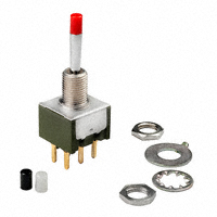 NKK Switches - M2024CS1G03-C - SWITCH TOGGLE SP3T 0.4VA 28V