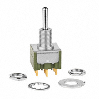 NKK Switches - M2027SS1G01 - SWITCH TOGGLE SP3T 0.4VA 28V