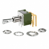 NKK Switches - M2029ES1G30 - SWITCH TOGGLE DPDT 0.4VA 28V