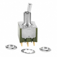 NKK Switches - M2032E2D1G01 - SWITCH TOGGLE 3PDT 0.4VA 28V