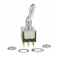 NKK Switches - M2032LL1G03 - SWITCH TOGGLE 3PDT 0.4VA 28V