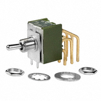 NKK Switches - M2032S2A1G30 - SWITCH TOGGLE 3PDT 0.4VA 28V
