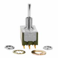 NKK Switches - M2043ES1G01 - SWITCH TOGGLE 4PDT 0.4VA 28V