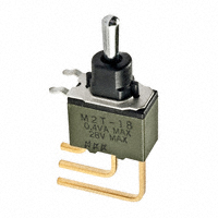 NKK Switches - M2T18S4A5G40 - SWITCH TOGGLE SPDT 0.4VA 28V