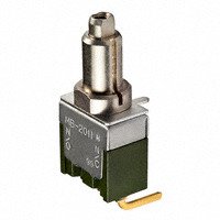 NKK Switches - MB2011SS2G30 - SWITCH PUSH SPDT 0.4VA 28V