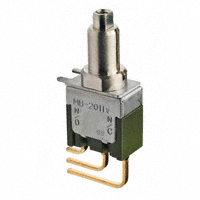 NKK Switches - MB2011SS2G45 - SWITCH PUSH SPDT 0.4VA 28V