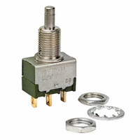 NKK Switches - MB2411S1G01 - SWITCH PUSH SPDT 0.4VA 28V