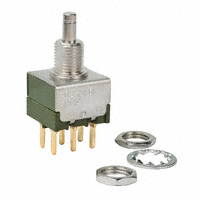 NKK Switches - MB2461E1G03 - SWITCH PUSH DPDT 0.4VA 28V