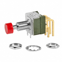 NKK Switches - MB2461S1G30-HC - SWITCH PUSH DPDT 0.4VA 28V