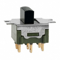NKK Switches - MS22BFG01 - SWITCH SLIDE DPDT 0.4VA 28V