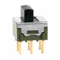 NKK Switches - MS22BNG03 - SWITCH SLIDE DPDT 0.4VA 28V