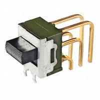 NKK Switches - MS22BSG40 - SWITCH SLIDE DPDT 0.4VA 28V