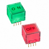 NKK Switches - NP0115AG03LCF-J01 - SWITCH PUSH SPST-NO 0.4VA 28V