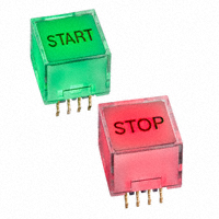 NKK Switches - NP0115AG03LCF-J02 - SWITCH PUSH SPST-NO 0.4VA 28V