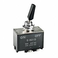 NKK Switches - S821D - SWITCH TOGGLE DPST 30A 30V