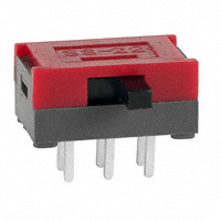 NKK Switches - SS22SDH2 - SWITCH SLIDE DPDT 100MA 30V